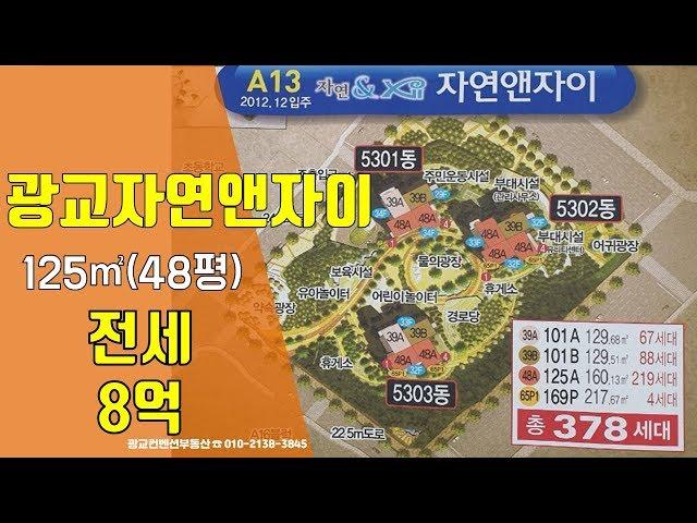 광교아파트 자연앤자이3차 전세 48평형