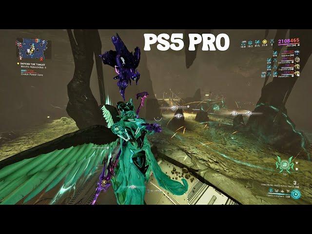 Warframe PS5 Pro Gameplay - Ludicrous + PSSR Upscaling