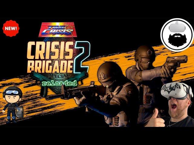 Crisis Brigade 2 Reloaded | Just Like Time Crisis VR | Quest 2 Gameplay