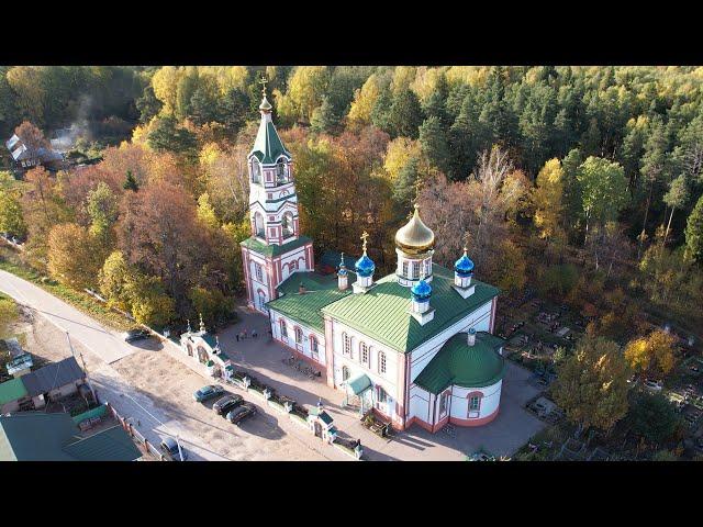 Церковь Покрова Пресвятой Богородицы (село Старый Покров,  Орехово-Зуевский городской округ) 4K UHD