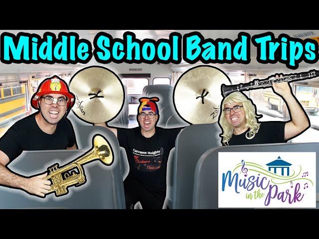 Band Trips in Middle School