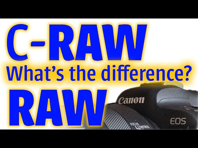 RAW vs C-RAW - New Compressed RAW from Canon (DOWNLOAD SAMPLES)