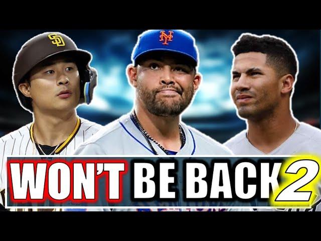 5 MORE MLB Players That WON'T Be Back With Their Current Team In 2025!