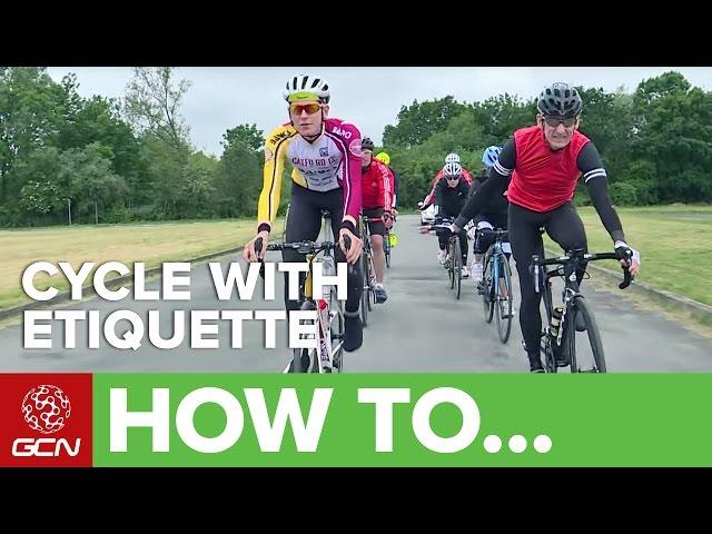 Guide To Sportive Etiquette | Ridesmart