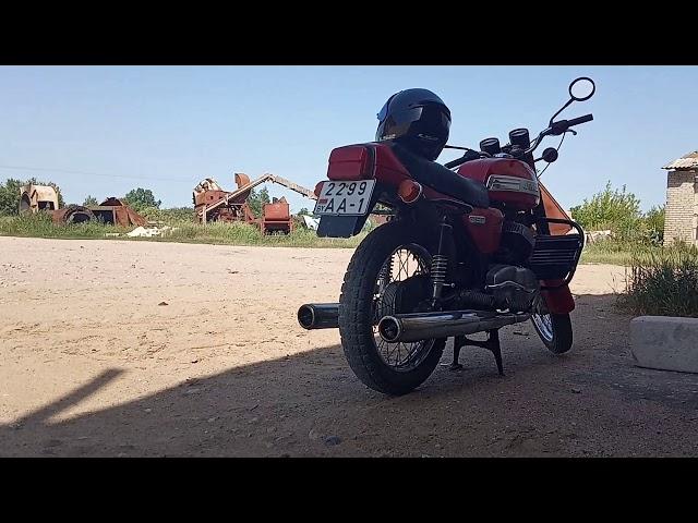 Мотоцикл JAWA 350. Первый выезд и первые проблемы