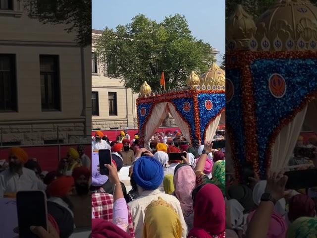 NAGAR KIRTAN WINNIPEG  #waheguru #waheguruji #nagarkirtan