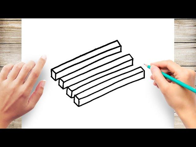 How to Draw an Optical Illusion for Beginner