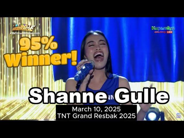 March 10 2025-Shanne Gulle/TNT Grand Resbak 2025/Winner
