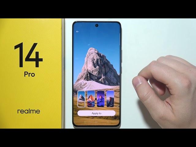 Realme 14 Pro: How to Change Wallpaper