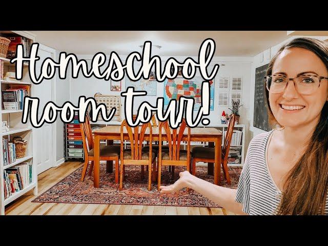 HOMESCHOOL ROOM TOUR | 4 kids | back to school 2023-2024