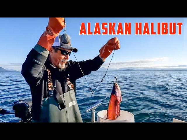 Using Giant Baits to Catch Alaskan Halibut