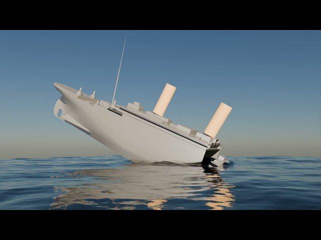 RMS Titanic Breaking Physics Test