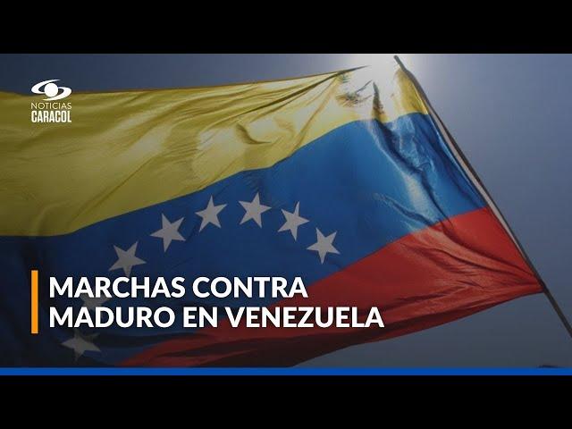 Venezuela en vivo: así han sido las marchas contra la posesión de Nicolás Maduro