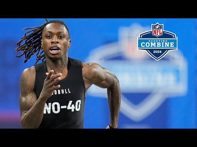 Xavier Worthy Sets Record at NFL Scouting Combine with a 4.21 40-yard dash!