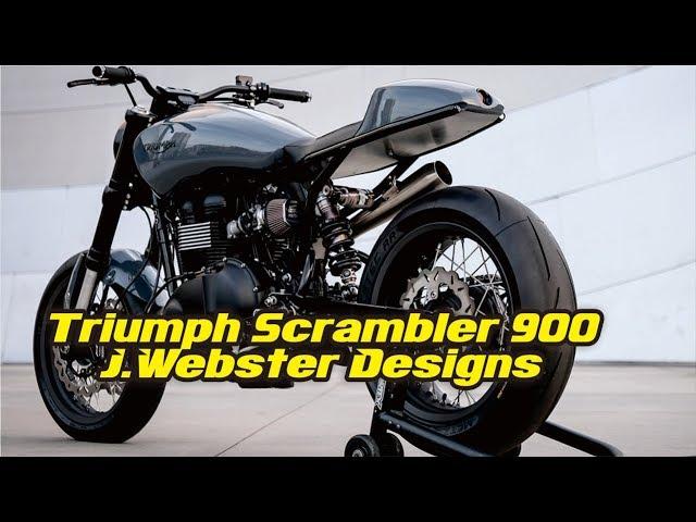 Triumph Scrambler 900 by J Webster Designs via Bike Exif