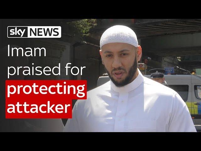 Imam praised for protecting attacker