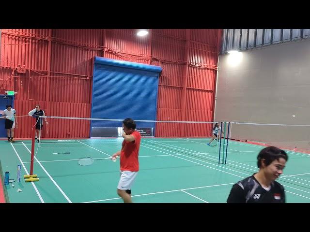 QwQ BatmintonKup MD A QF - Kevin Ezra Lingga Lie vs Austin Hunter Steven Yang