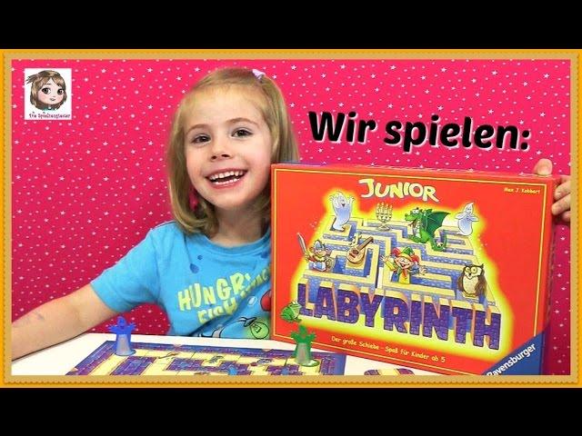 JUNIOR LABYRINTH - Das große Schieben der kleinen Geister - Kinderspiel | Ravensburger