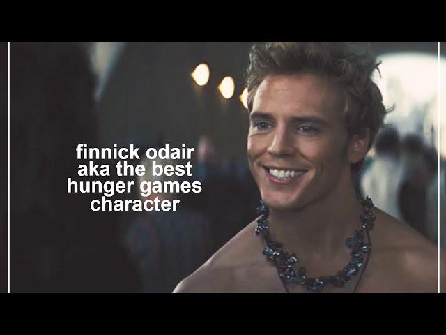 finnick odair being the best hunger games character for 2 minutes and 14 seconds