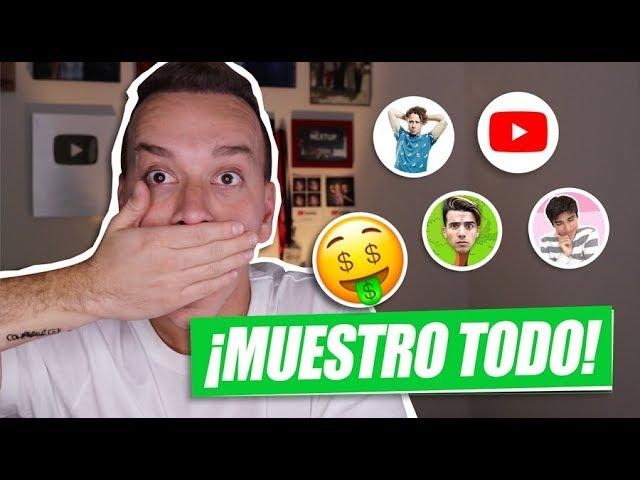 ¿CUANTO ME PAGA YOUTUBE A MI Y A LOS MAS FAMOSOS? *Muestro los ingresos* - Oscar Alejandro