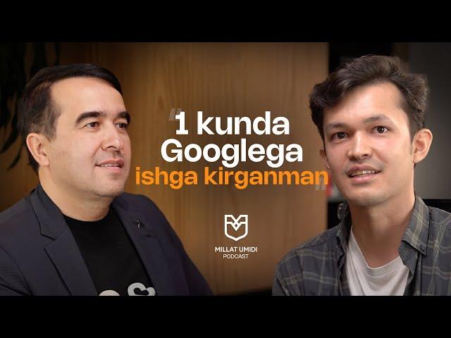 Facebook, Amazon va Googleda ishlagan O'zbek dasturchisi | @azim Azimjon Pulatov