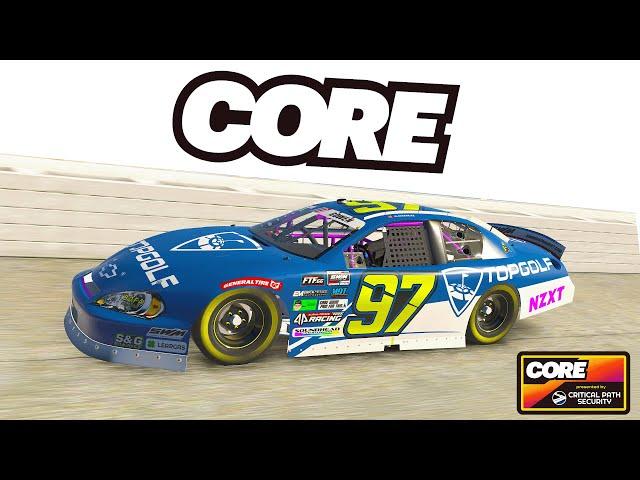 CORE LEAGUE RACE 3  - HEAD TO HEAD WITH REAL NASCAR DRIVERS