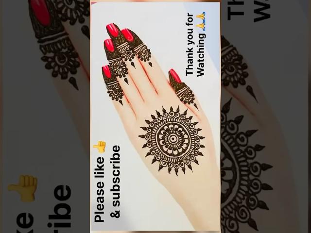 New Stylish Mehndi Design #mehndi #design #viral #trending #youtubeshorts #viralvideo #shorts #short