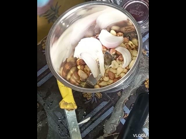 peanut chutney #youtubeshorts #easybreakfastrecipes #food #west indian chutney music