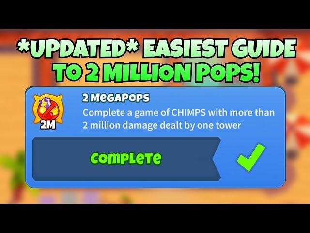 *UPDATED* EASIEST 2 Megapops Achievement Guide (Bloons TD 6)