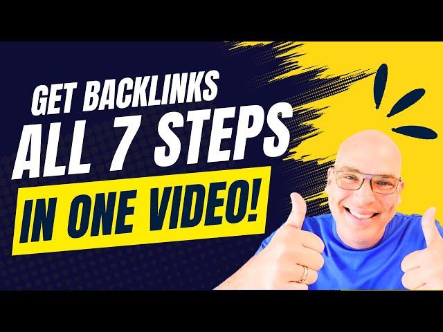 Off Page Link Building Series - ALL 7 STEPS! | Complete Tutorial For Beginners