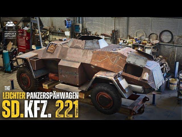 Al says goodbye to the SdKfz 221 project (SUSPENSION TEST!)