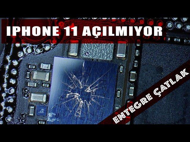 iPhone 11 Açılmıyor, Anakart Tamiri (Dikkat Yüksek Akım) FPPRO