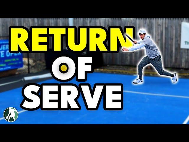 The SECRET to Returning Serves in Pickleball