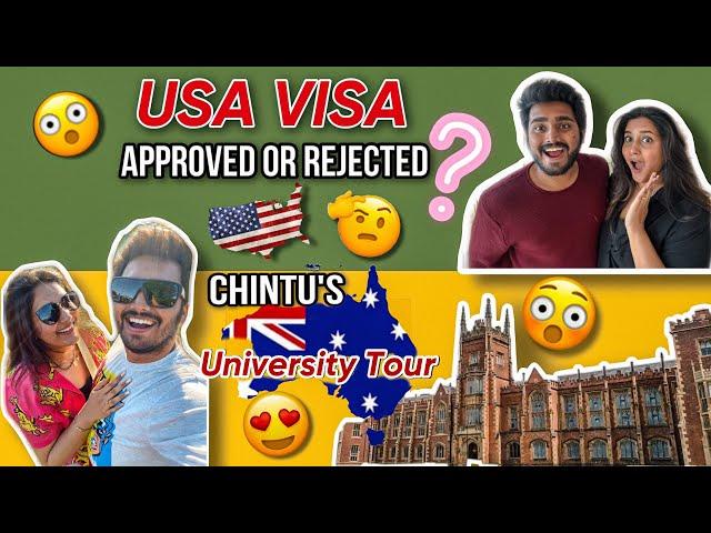 UNIVERSITY TOUR | USA VISA  | FUNNY VLOG | NACH ️