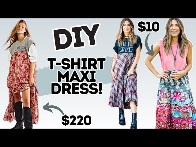 Make Cute + Cozy Maxi Dresses for Summer! (THRIFT FLIP) | DIY w/ Orly Shani