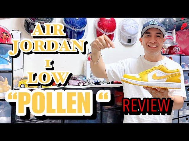 AIR JORDAN 1 LOW “POLLEN” UNBOXING & REVIEW