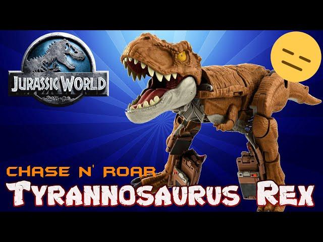 Jurassic World, Chase N' Roar TYRANNOSAURUS REX | #transformers #jurassicworld