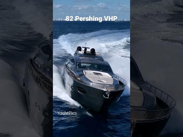 82 Pershing running offshore Ft Lauderdale FL