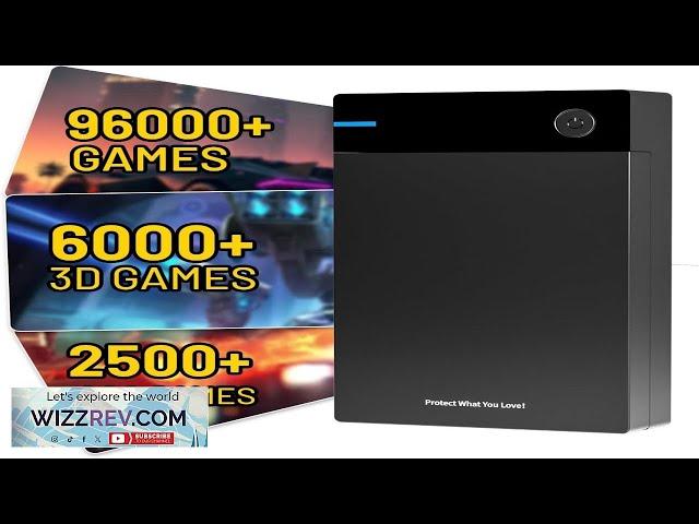 Kinhank 12TB Retro Gaming Hard Drive with 96000+ Classic GamesHDD Retro DriveRetro Review