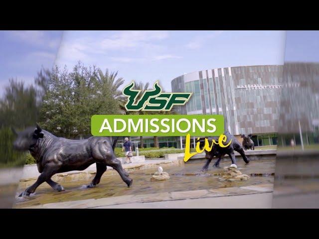 College Counselor Virtual Meet-and-Greet | USF Admissions Live