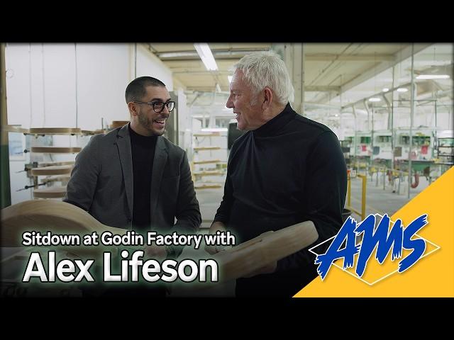 Alex Lifeson’s Lerxst Limelight Guitars | Behind the Strings at the Godin Factory