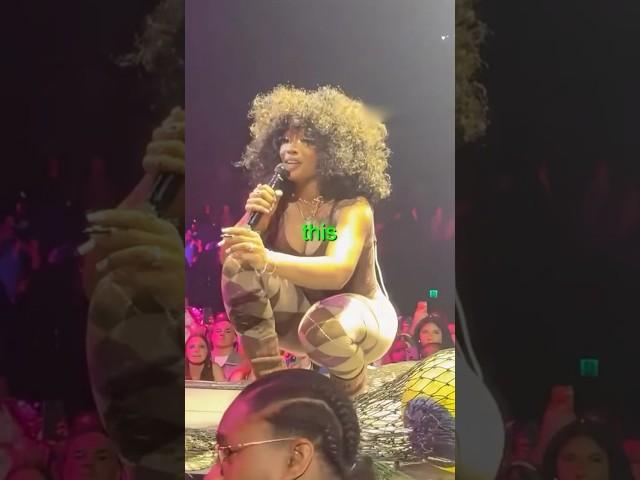 SZA Rejects Fan’s Gift 