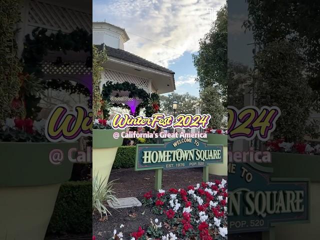  WinterFest 2025 is HERE at Great America! 