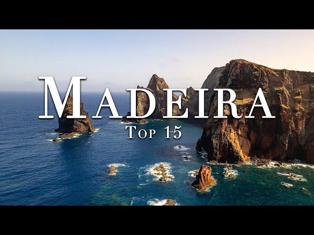 Top 15 Madeira Road Trip Stops | 4K Travel Guide