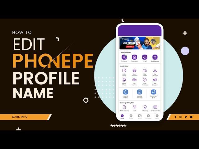 How To Edit Phonepe Profile Name in Tamil