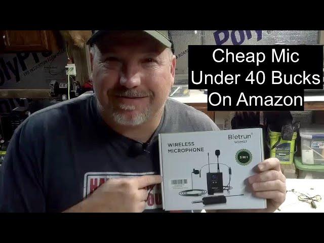 Cheap Cordless Mic For Youtube under $40!- Savinabuck