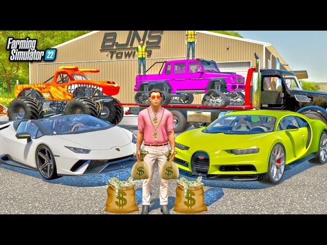 REPOING MR.CHOW'S LAMBORGHINI & FERRARI! ($1,000,000 CARS) | FS 22