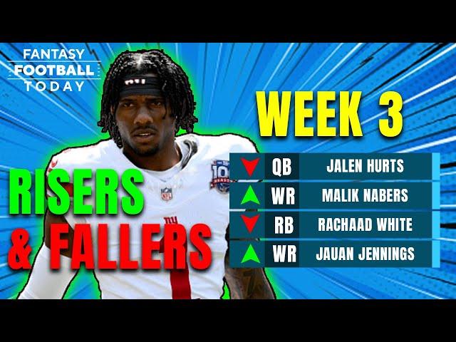 Week 3 Recap: Risers & Fallers, Injury News, Game-by-Game Breakdown | 2024 Fantasy Football Advice