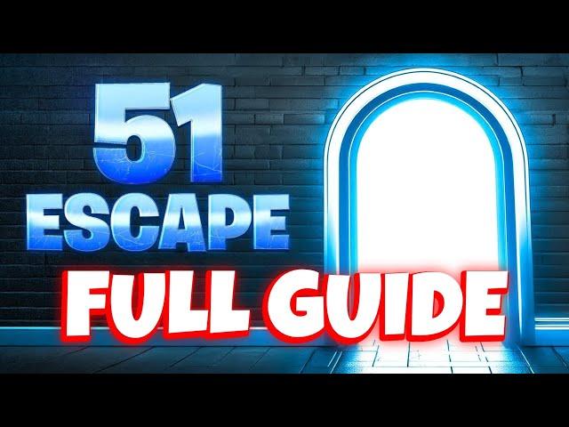 SUGDENFN 51 ESCAPE ROOM FORTNITE (SugdenFN 51 Escape Room Fortnite FULL GUIDE)