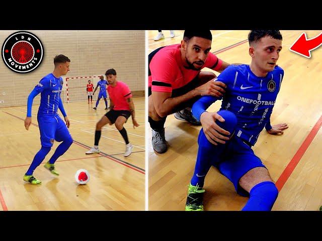 I Played in a PRO FUTSAL MATCH & I’m Now INJURED... (Football Skills & Goals)